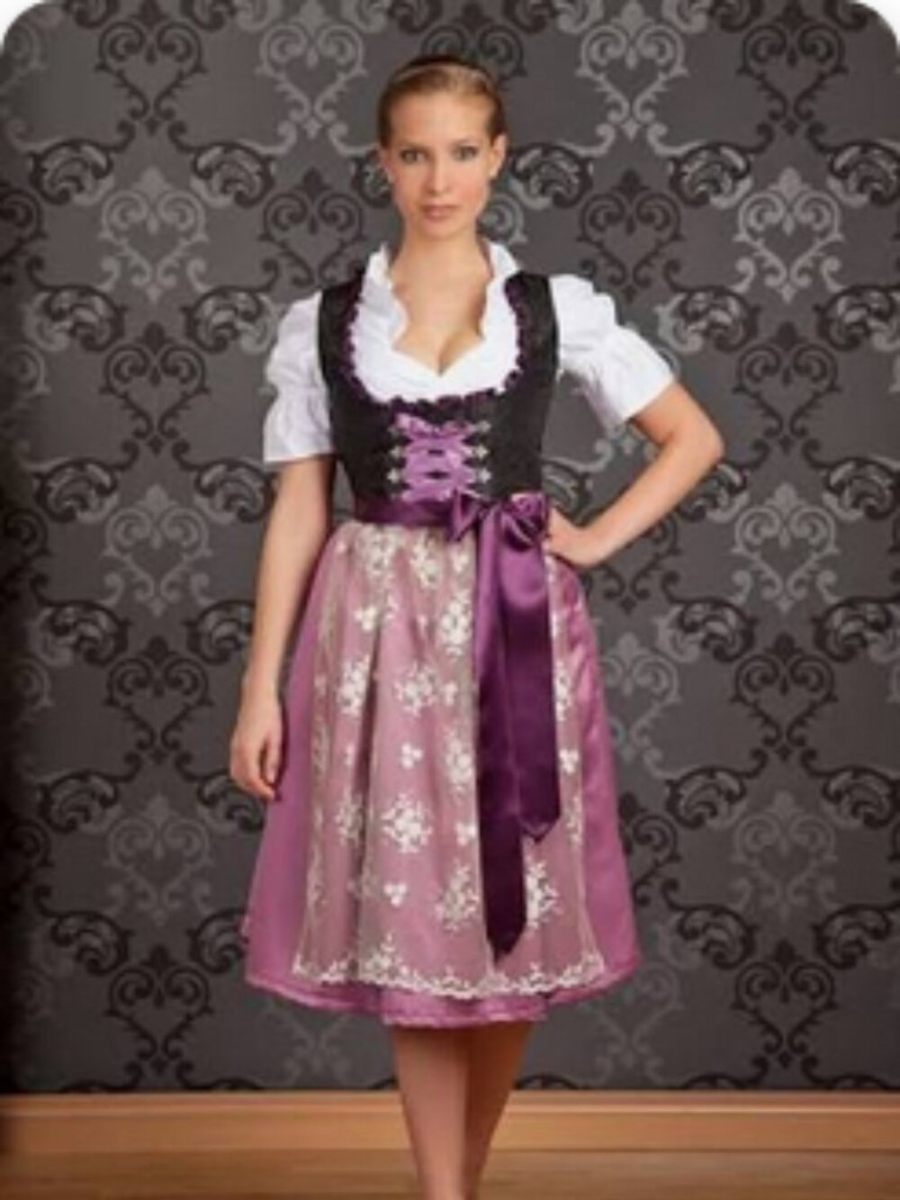 Midi Dirndl, Edelnice, Size 48
